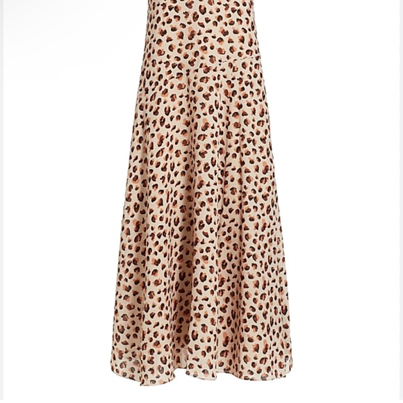 Theory flora leopard print silk midi cami dress - Picture 12 of 14